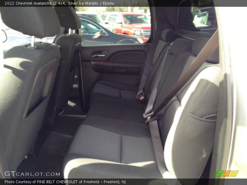 Silver Ice Metallic / Ebony 2012 Chevrolet Avalanche LS 4x4