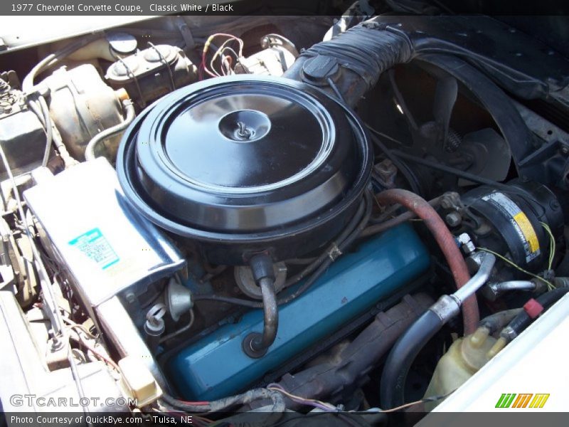  1977 Corvette Coupe Engine - 350 cid OHV 16-Valve V8