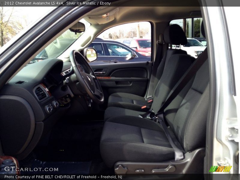 Silver Ice Metallic / Ebony 2012 Chevrolet Avalanche LS 4x4
