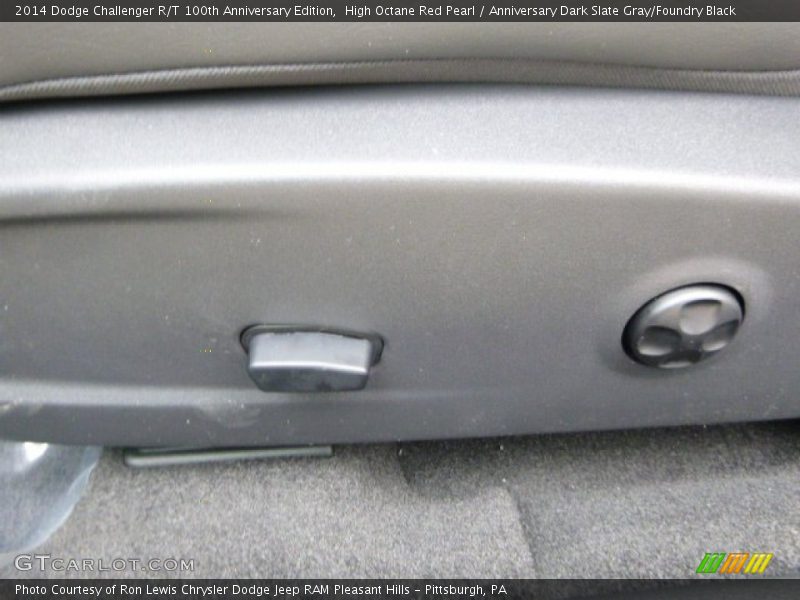 High Octane Red Pearl / Anniversary Dark Slate Gray/Foundry Black 2014 Dodge Challenger R/T 100th Anniversary Edition