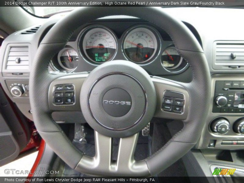  2014 Challenger R/T 100th Anniversary Edition Steering Wheel