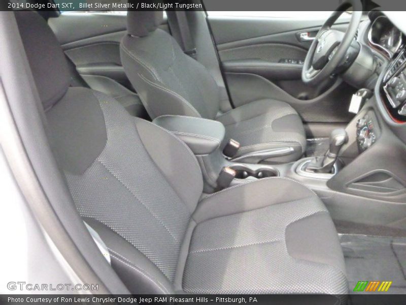Billet Silver Metallic / Black/Light Tungsten 2014 Dodge Dart SXT