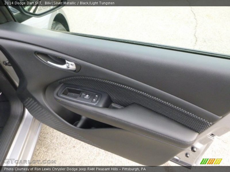Billet Silver Metallic / Black/Light Tungsten 2014 Dodge Dart SXT