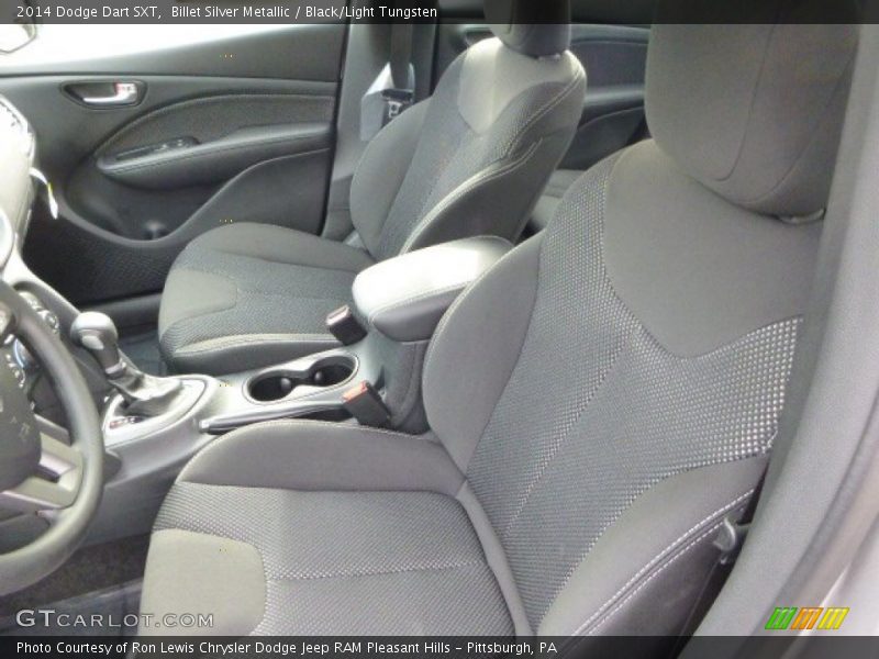 Billet Silver Metallic / Black/Light Tungsten 2014 Dodge Dart SXT