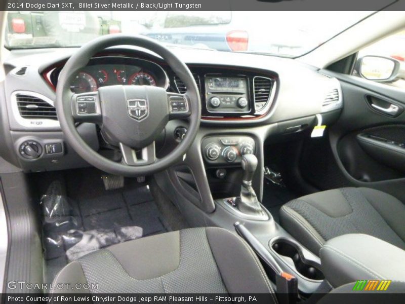 Billet Silver Metallic / Black/Light Tungsten 2014 Dodge Dart SXT