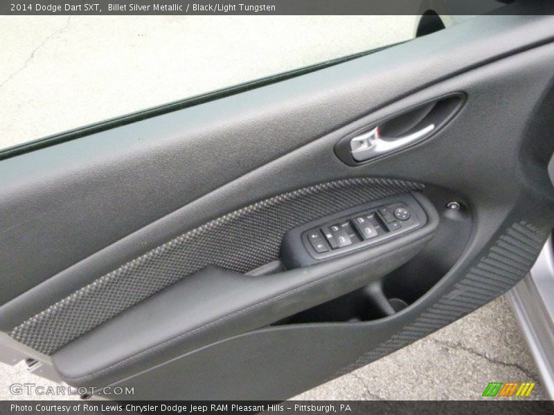 Billet Silver Metallic / Black/Light Tungsten 2014 Dodge Dart SXT