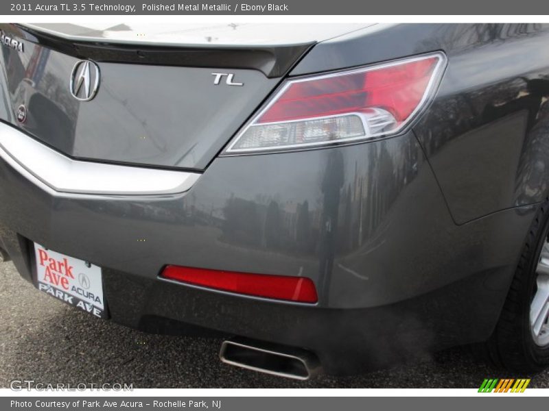 Polished Metal Metallic / Ebony Black 2011 Acura TL 3.5 Technology