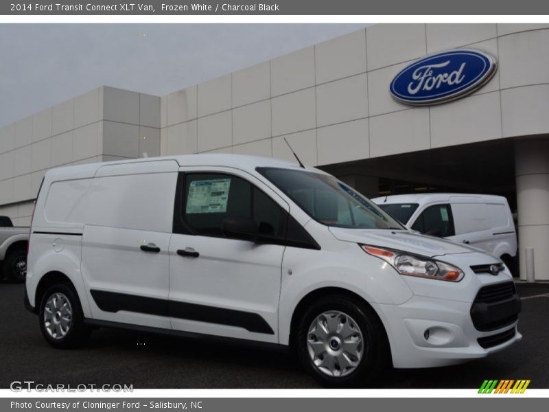  2014 Transit Connect XLT Van Frozen White
