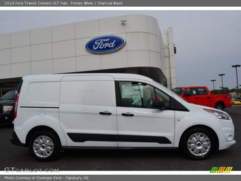  2014 Transit Connect XLT Van Frozen White
