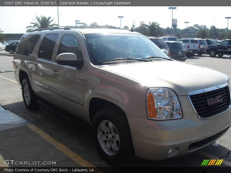 Gold Mist Metallic / Cocoa/Light Cashmere 2007 GMC Yukon XL 1500 SLT