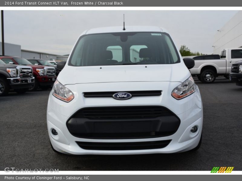  2014 Transit Connect XLT Van Frozen White