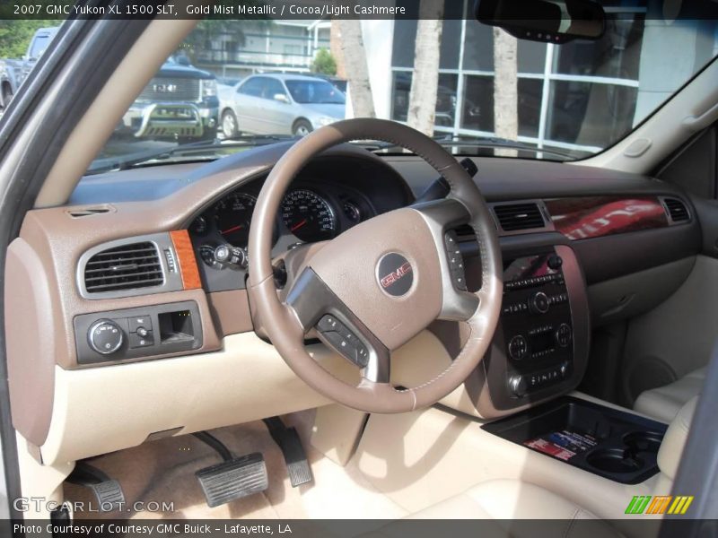Gold Mist Metallic / Cocoa/Light Cashmere 2007 GMC Yukon XL 1500 SLT