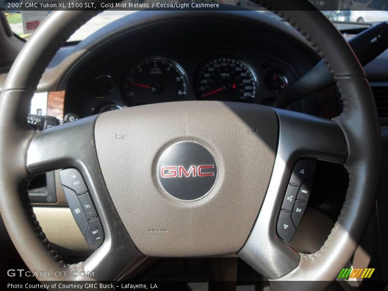 Gold Mist Metallic / Cocoa/Light Cashmere 2007 GMC Yukon XL 1500 SLT