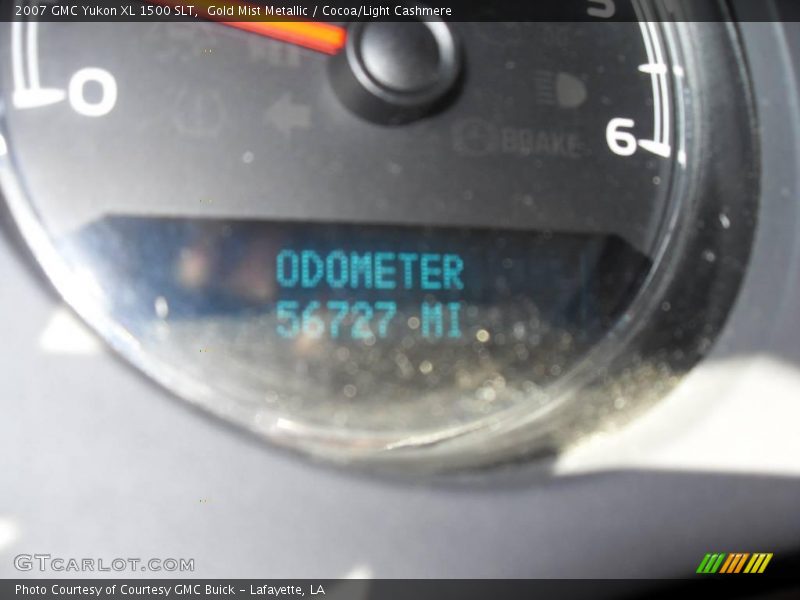 Gold Mist Metallic / Cocoa/Light Cashmere 2007 GMC Yukon XL 1500 SLT