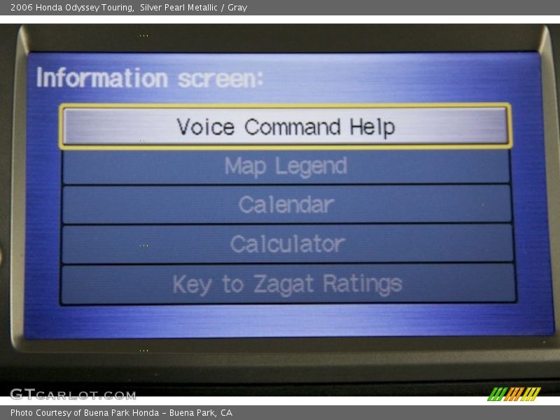 Silver Pearl Metallic / Gray 2006 Honda Odyssey Touring