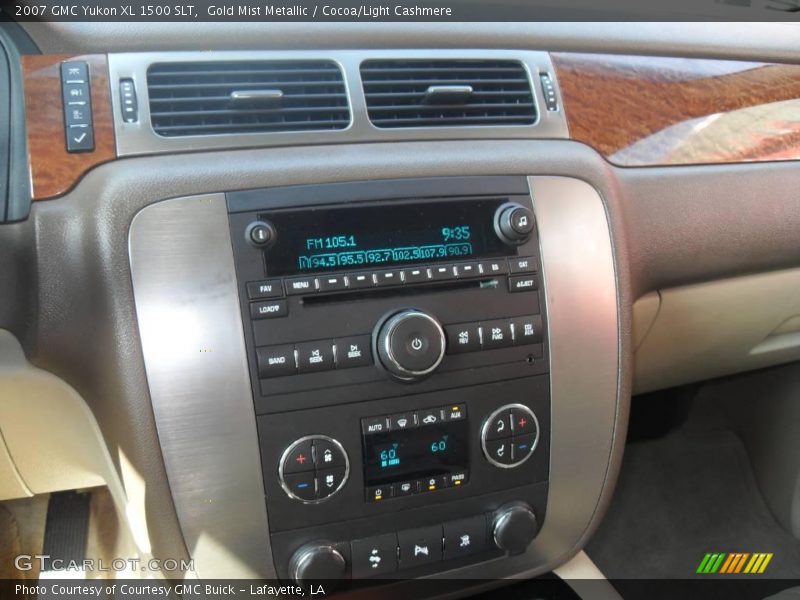 Gold Mist Metallic / Cocoa/Light Cashmere 2007 GMC Yukon XL 1500 SLT
