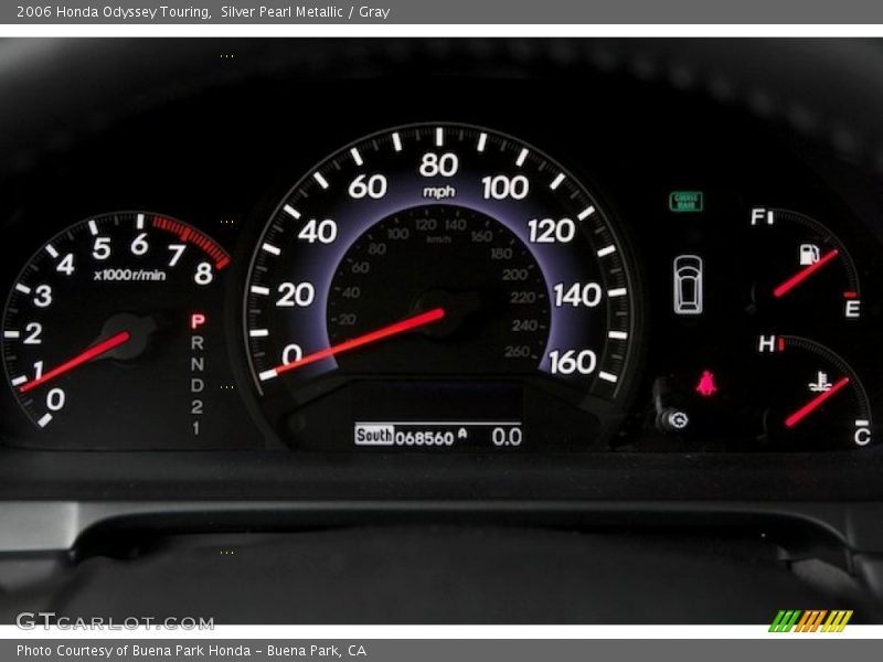 Silver Pearl Metallic / Gray 2006 Honda Odyssey Touring