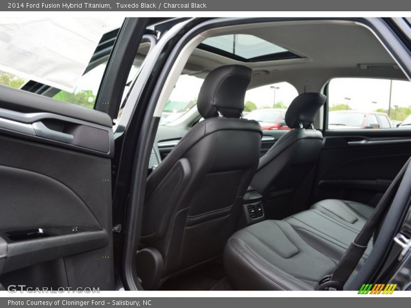 Tuxedo Black / Charcoal Black 2014 Ford Fusion Hybrid Titanium