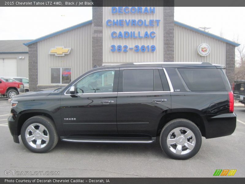 Black / Jet Black 2015 Chevrolet Tahoe LTZ 4WD