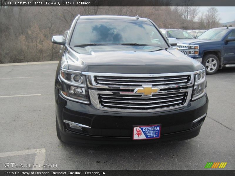 Black / Jet Black 2015 Chevrolet Tahoe LTZ 4WD