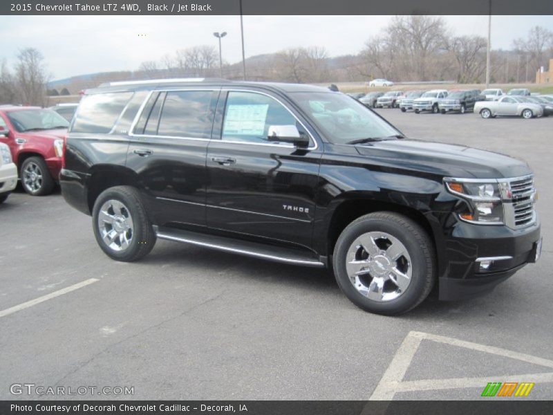 Black / Jet Black 2015 Chevrolet Tahoe LTZ 4WD