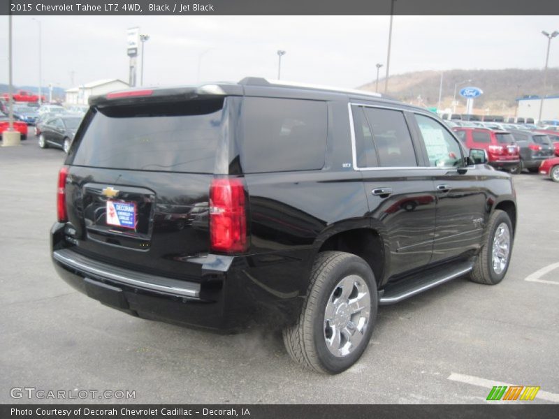 Black / Jet Black 2015 Chevrolet Tahoe LTZ 4WD