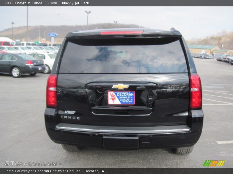 Black / Jet Black 2015 Chevrolet Tahoe LTZ 4WD