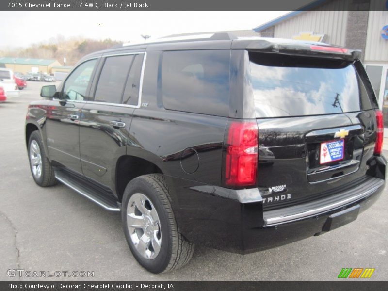 Black / Jet Black 2015 Chevrolet Tahoe LTZ 4WD