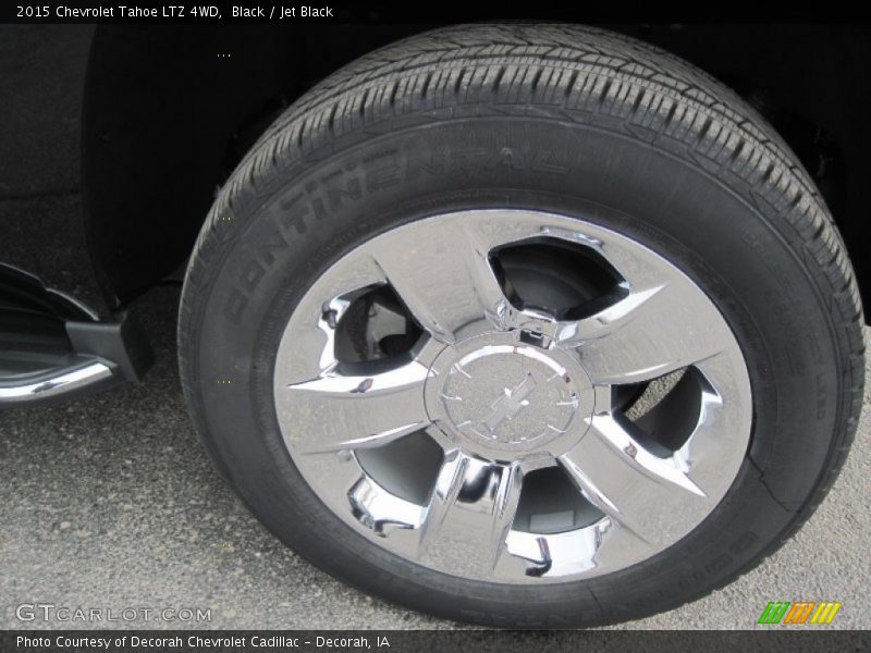 Black / Jet Black 2015 Chevrolet Tahoe LTZ 4WD