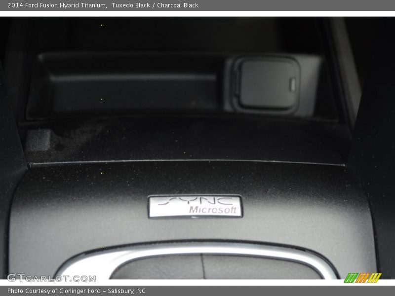 Tuxedo Black / Charcoal Black 2014 Ford Fusion Hybrid Titanium