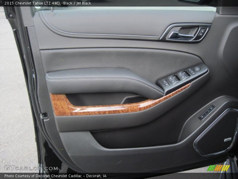 Black / Jet Black 2015 Chevrolet Tahoe LTZ 4WD