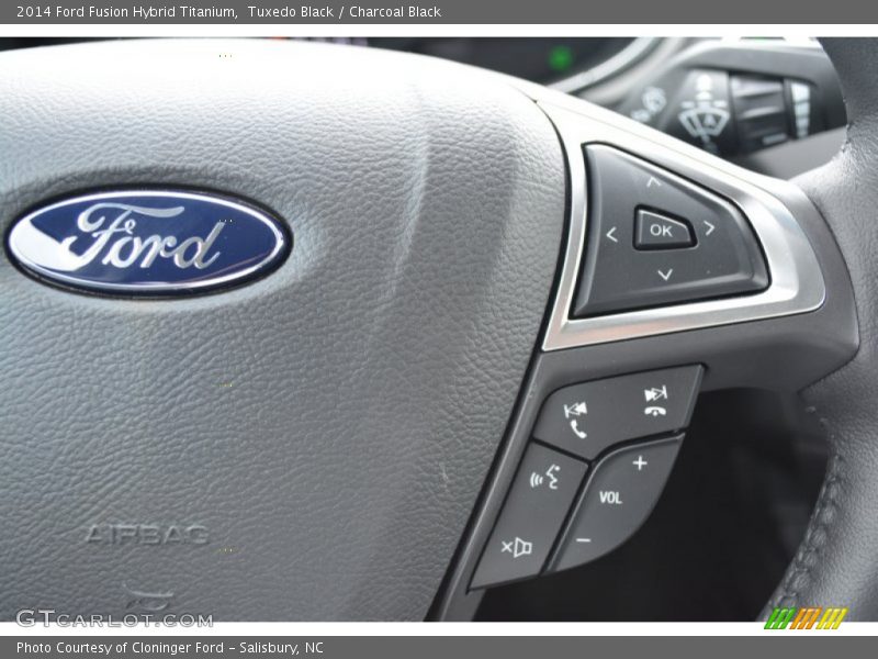 Tuxedo Black / Charcoal Black 2014 Ford Fusion Hybrid Titanium