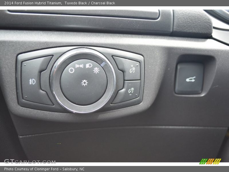 Tuxedo Black / Charcoal Black 2014 Ford Fusion Hybrid Titanium