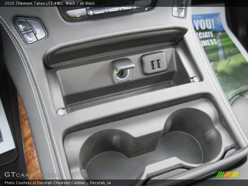 Black / Jet Black 2015 Chevrolet Tahoe LTZ 4WD