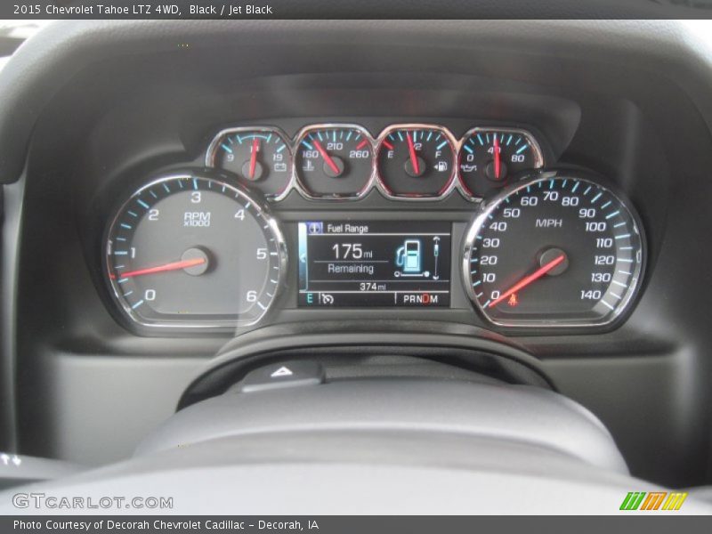 Black / Jet Black 2015 Chevrolet Tahoe LTZ 4WD