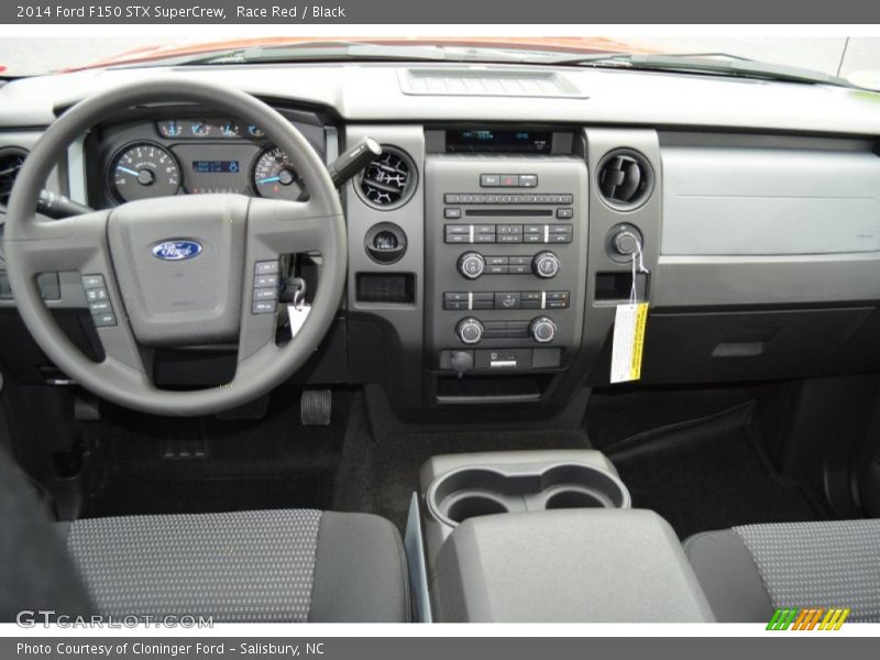 Race Red / Black 2014 Ford F150 STX SuperCrew
