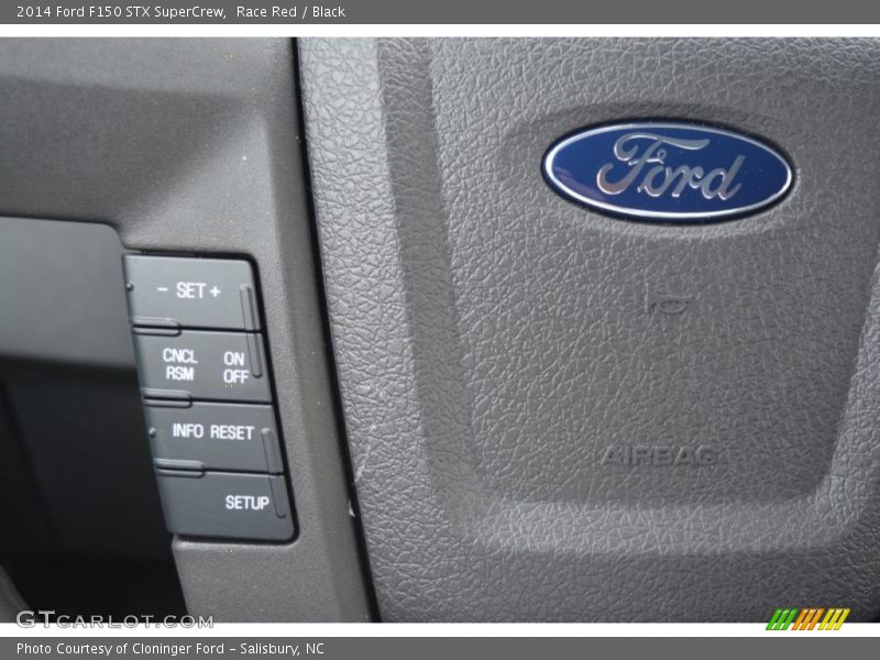 Race Red / Black 2014 Ford F150 STX SuperCrew