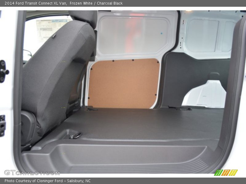 Frozen White / Charcoal Black 2014 Ford Transit Connect XL Van