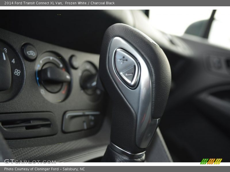 Frozen White / Charcoal Black 2014 Ford Transit Connect XL Van