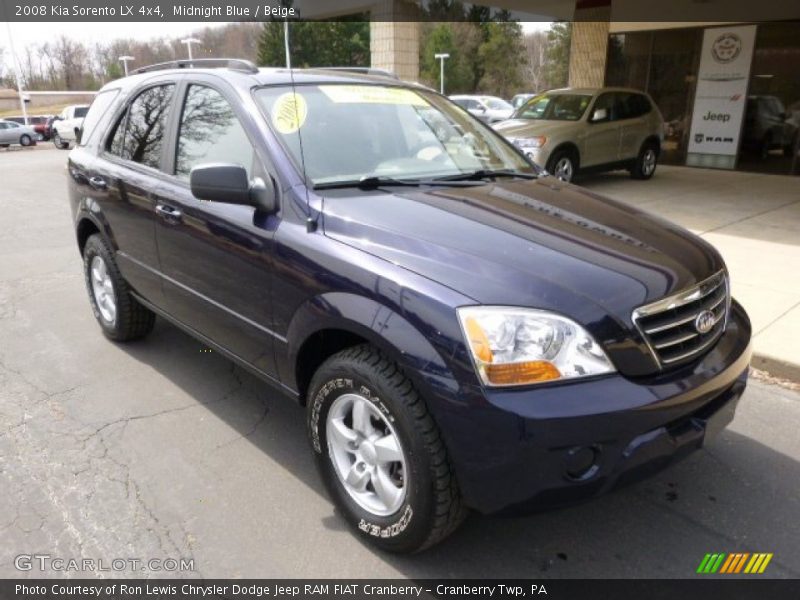 Front 3/4 View of 2008 Sorento LX 4x4