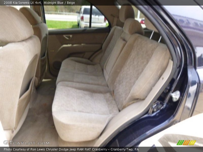 Midnight Blue / Beige 2008 Kia Sorento LX 4x4