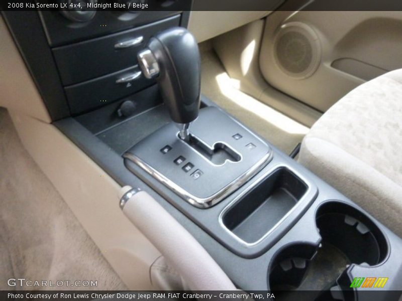 Midnight Blue / Beige 2008 Kia Sorento LX 4x4