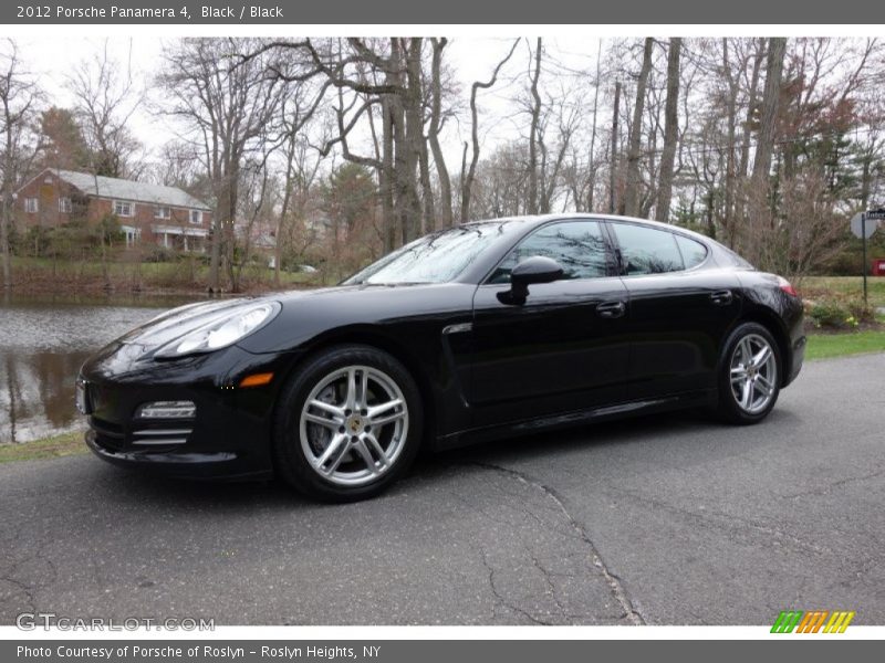 Black / Black 2012 Porsche Panamera 4