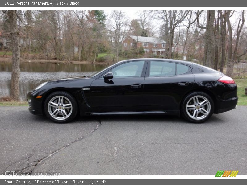 Black / Black 2012 Porsche Panamera 4
