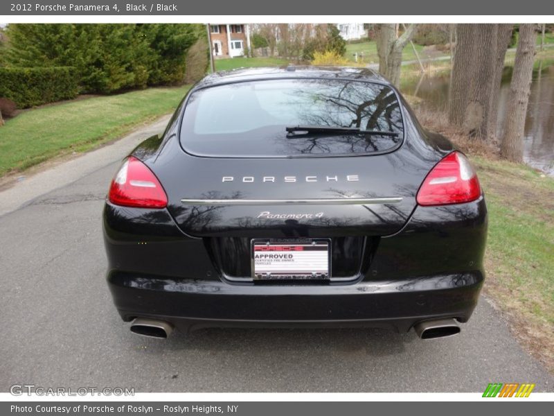 Black / Black 2012 Porsche Panamera 4