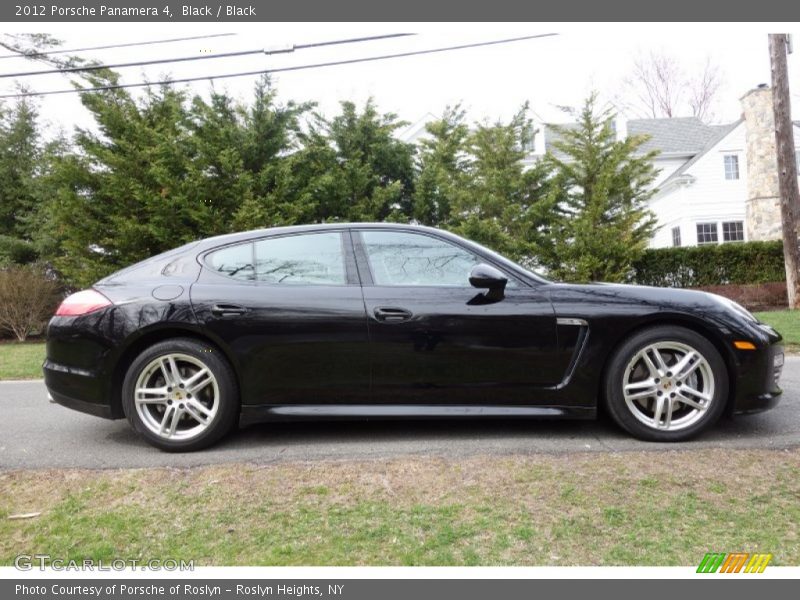 Black / Black 2012 Porsche Panamera 4