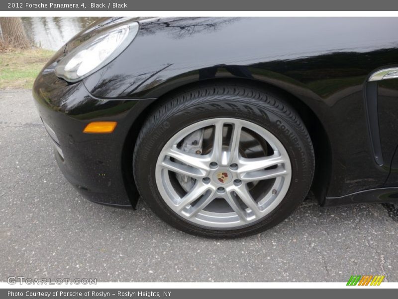 Black / Black 2012 Porsche Panamera 4