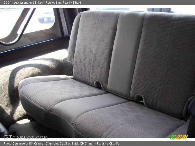 Patriot Blue Pearl / Khaki 2004 Jeep Wrangler SE 4x4