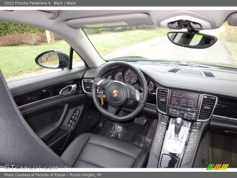 Black / Black 2012 Porsche Panamera 4