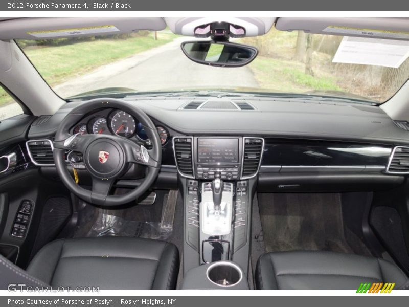 Black / Black 2012 Porsche Panamera 4